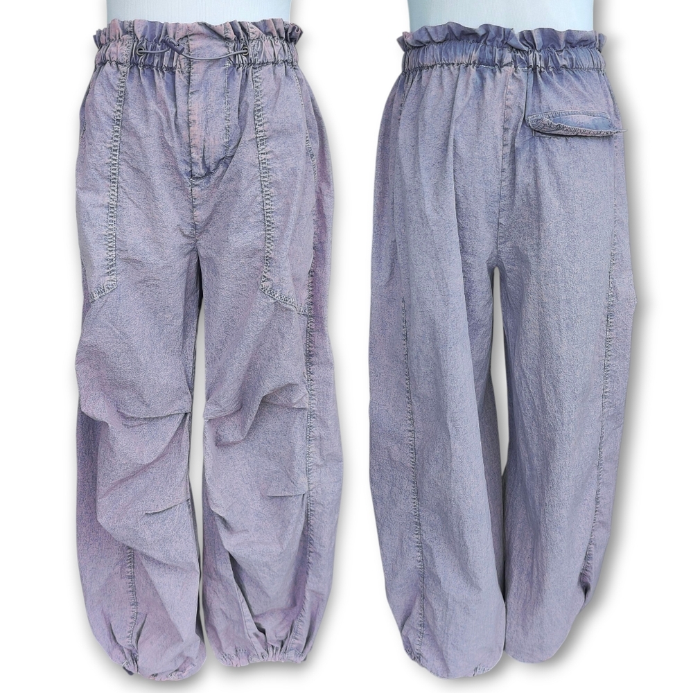 Urban Outfitters Sloan Nylon Baggy Balloon Parachute XS Pants NWT